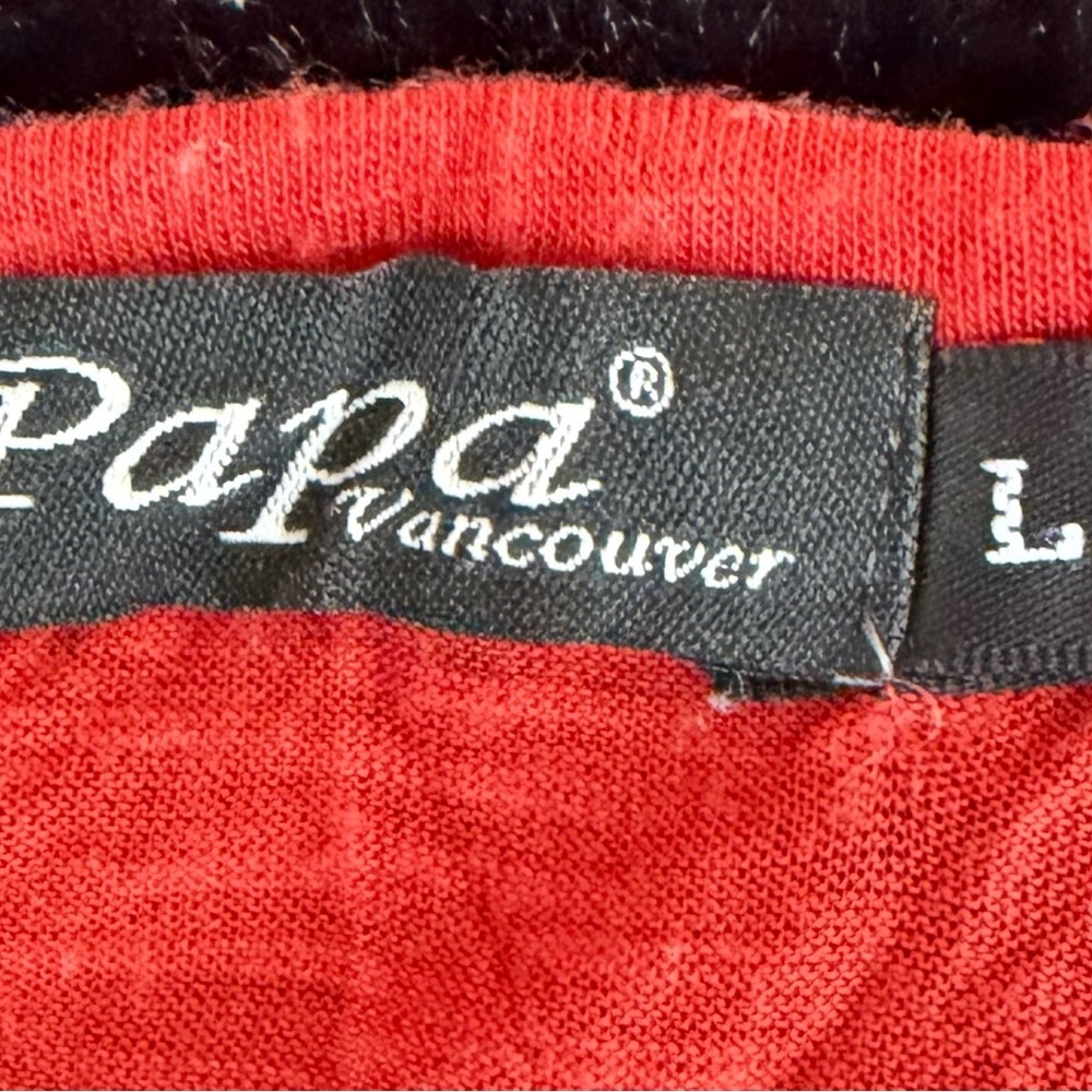 Papa Vancouver Sierra Orange Crinkle Tiered Tunic | Large - Picture 4 of 4